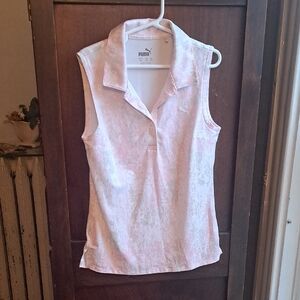 Puma Women's Pink Sleeveless Top